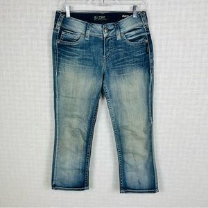 Silver Jeans Suki Midrise Capri Cropped Jeans